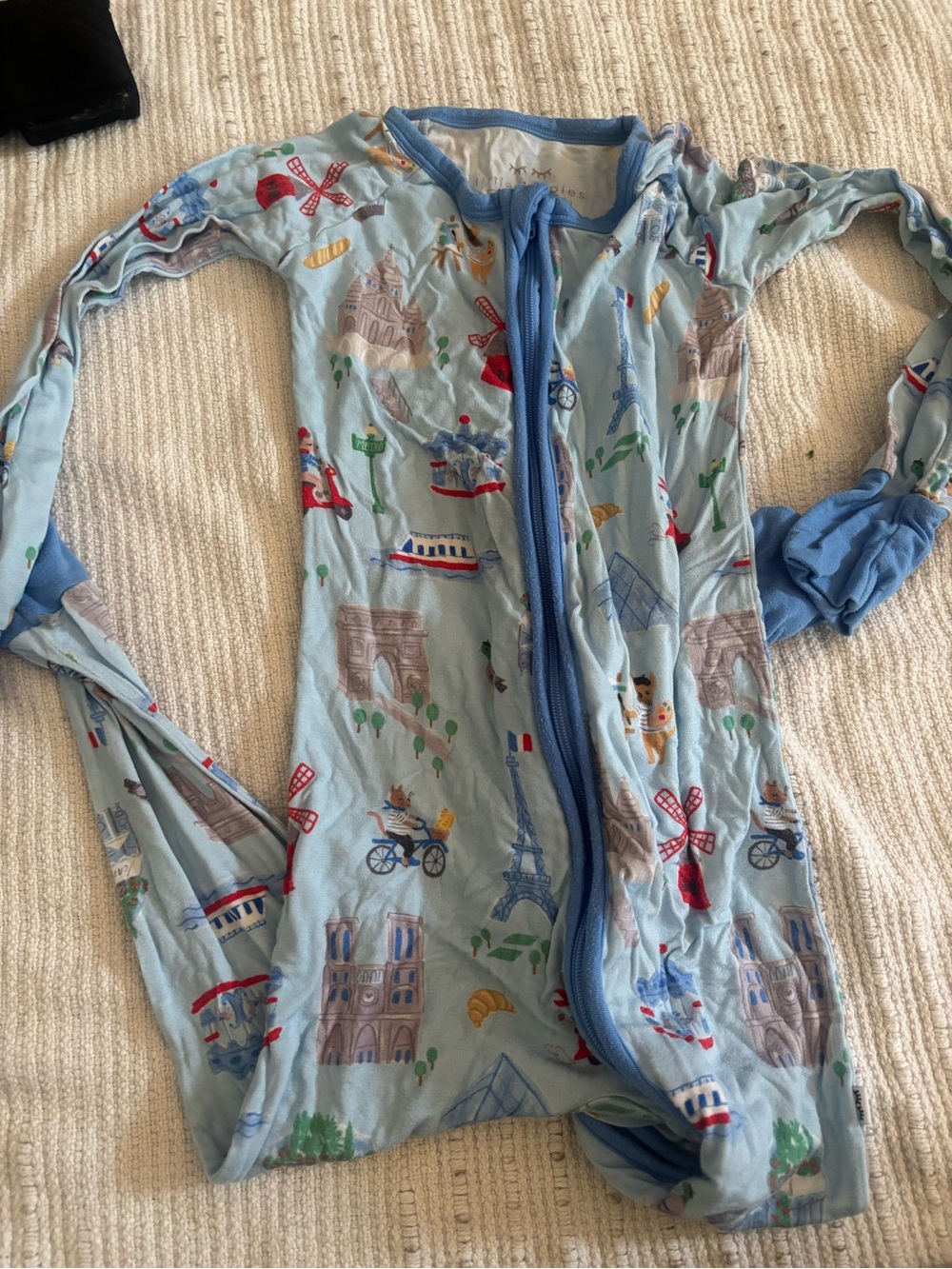 Little Sleepies Paris 3T pajamas